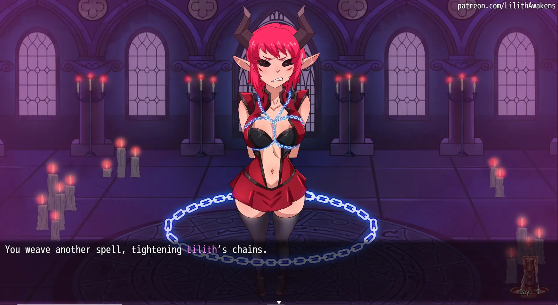 Lilith Awakens gameplay screenshot 8 (Ren'Py adult game) by ElatedOwl – free download