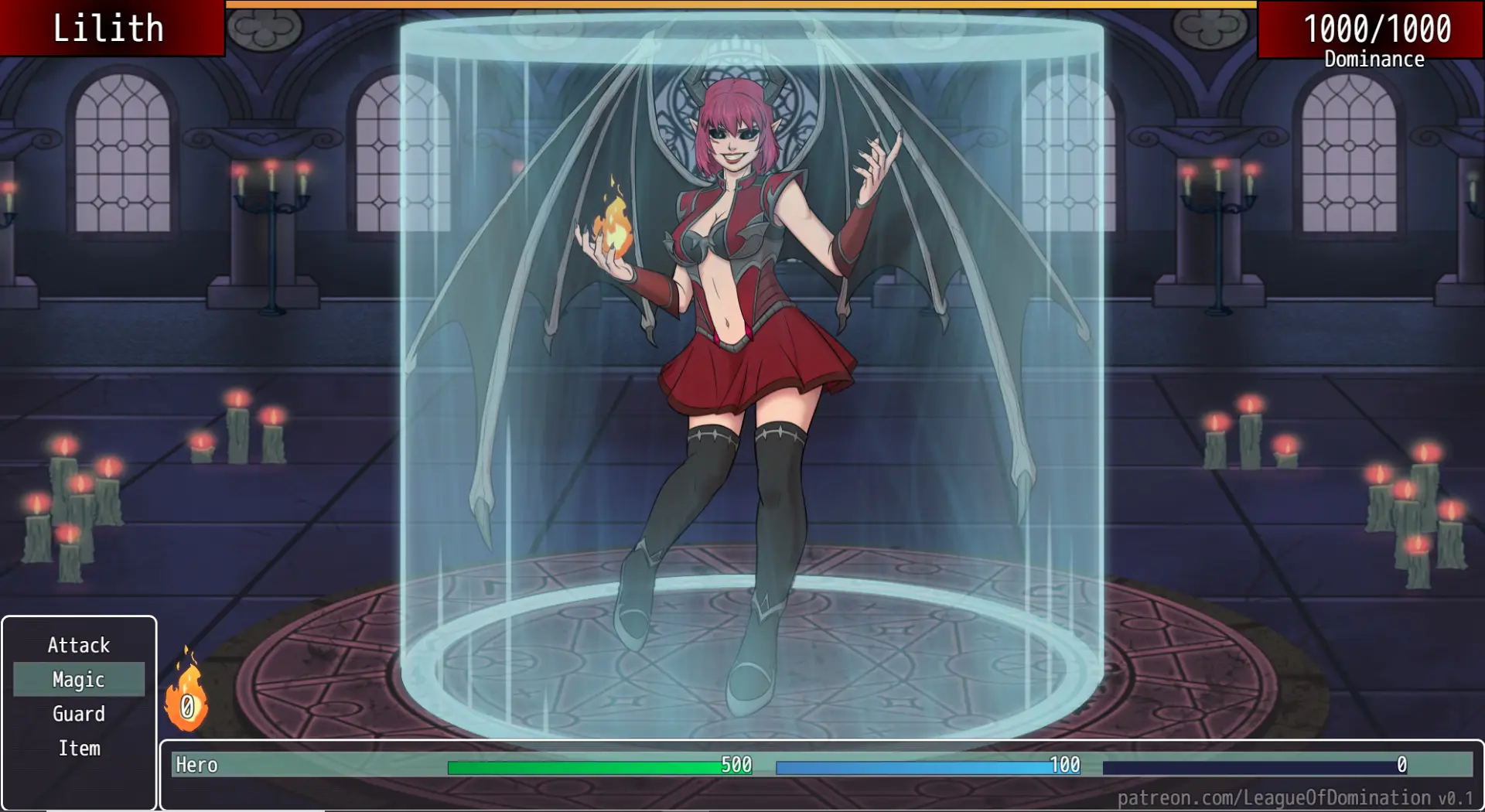 Lilith Awakens gameplay screenshot 11 (Ren'Py adult game) by ElatedOwl – free download