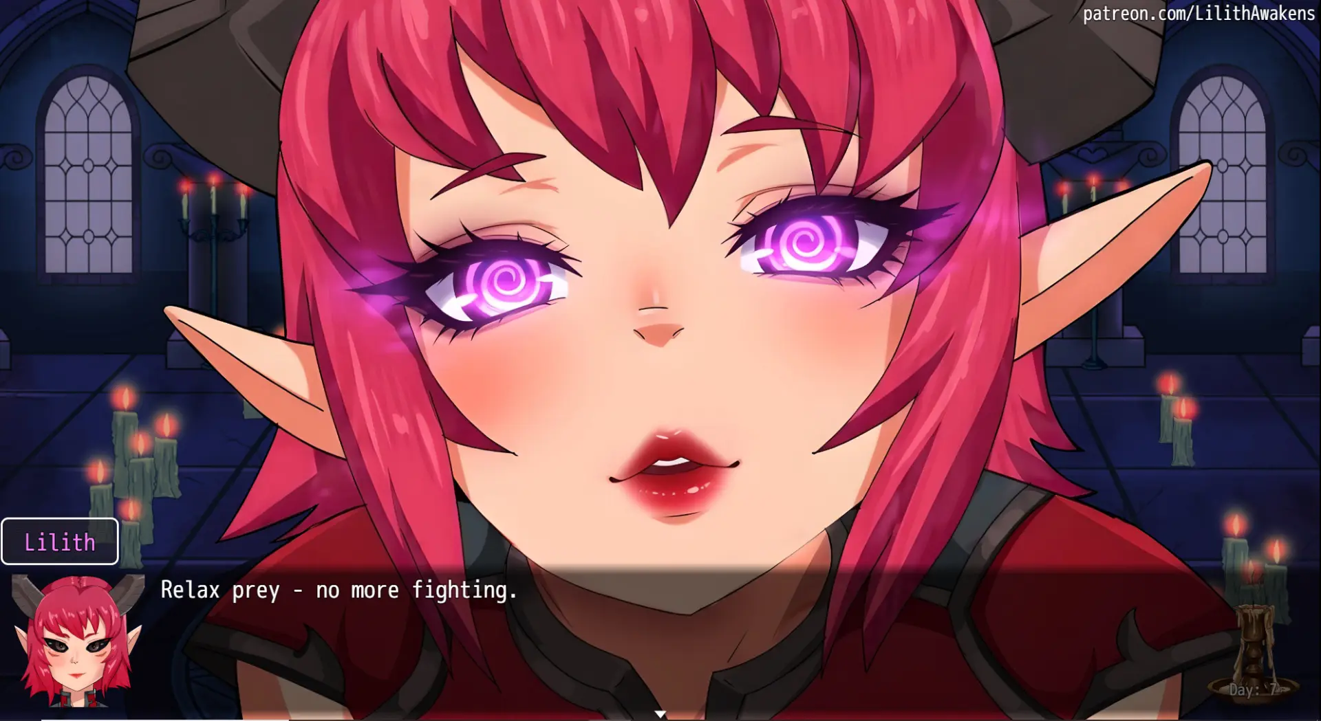 Lilith Awakens cover 0.7 – Ren'Py adult game by ElatedOwl free download