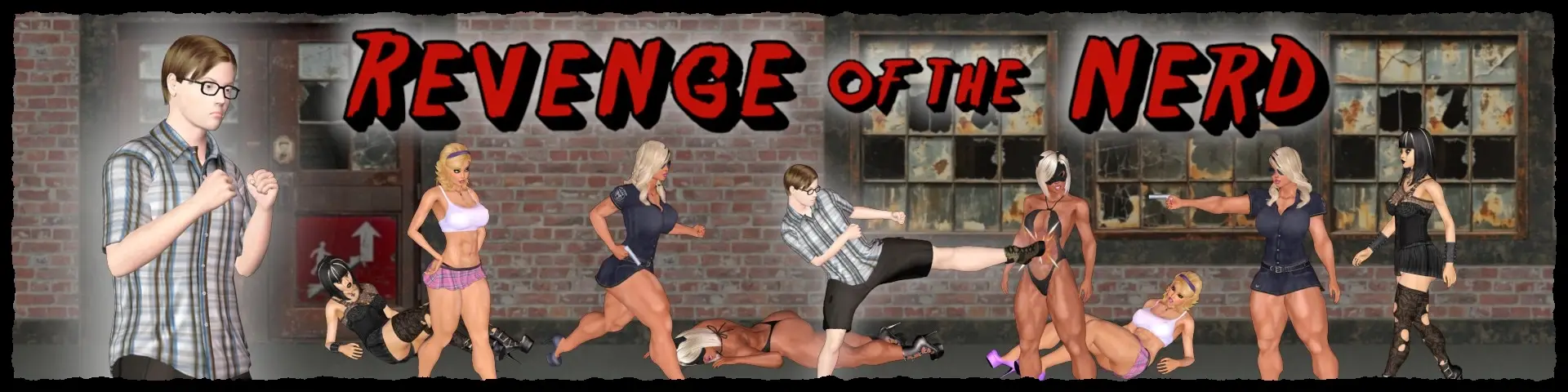 Revenge of the Nerd cover R020 – Others adult game by ValKaree free download