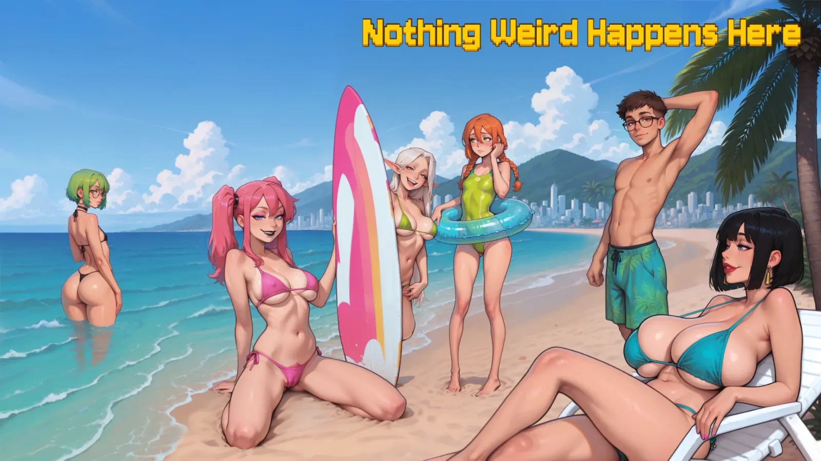 Nothing Weird Happens Here cover 0.57.1.3 – Ren'Py adult game by Owl34Games free download