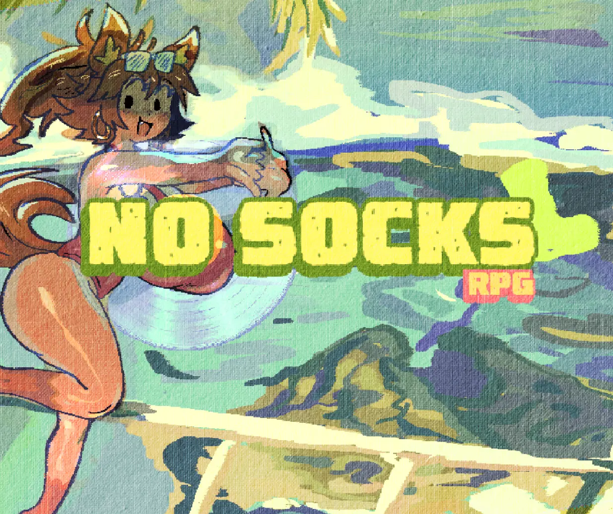No Socks RPG cover 2.6.4 – Ren'Py adult game by Spicyfuse free download
