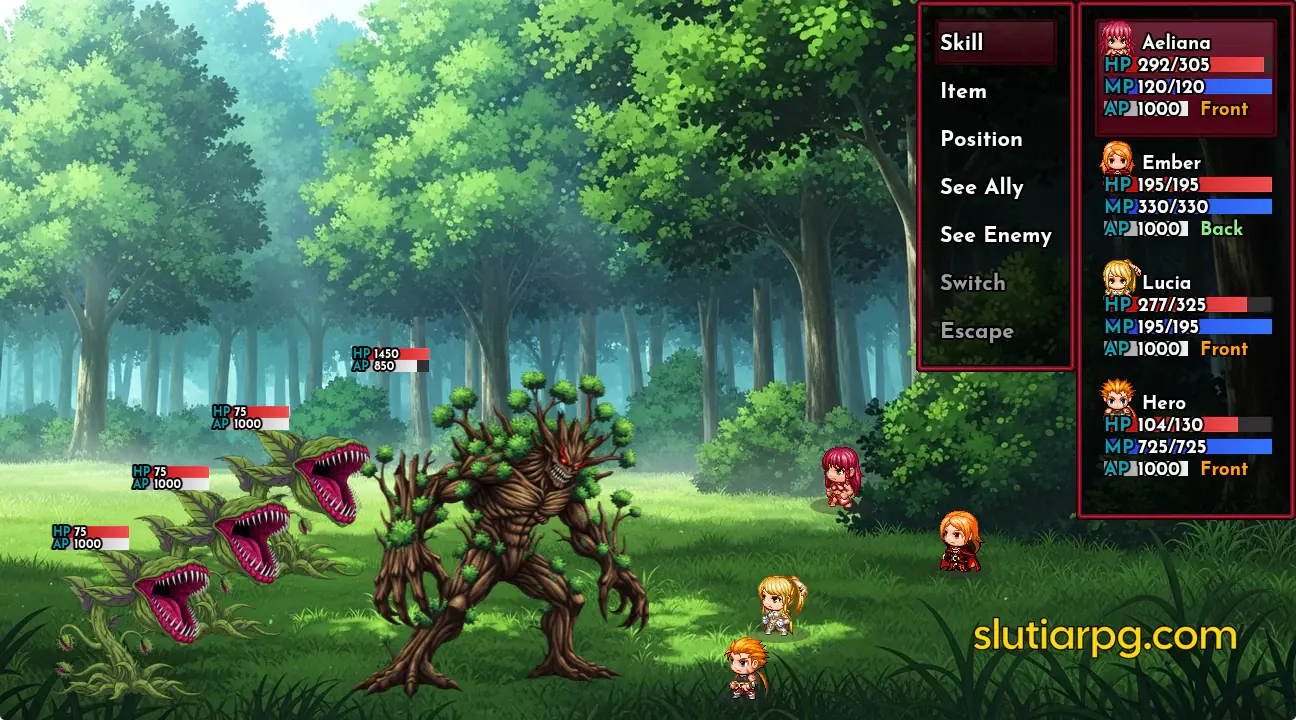 !!Slutia Dungeon Crawler RPG gameplay screenshot 21 (Ren'Py adult game) by PlayClaritas – free download