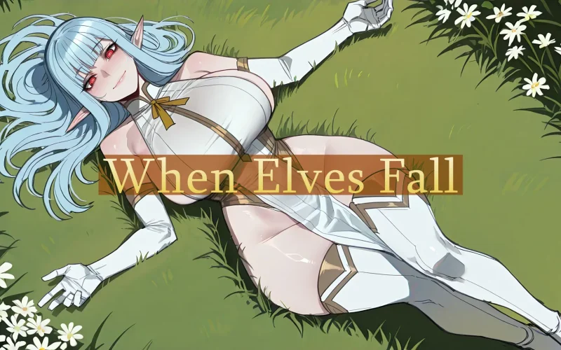 NTR: When Elves Fall cover 0.5.1 – Ren'Py adult game by Good_Sheep free download