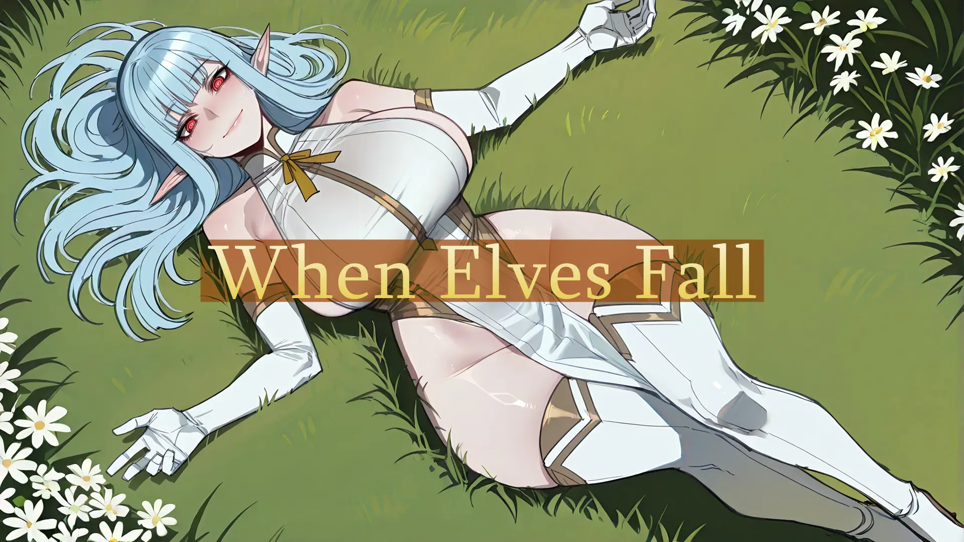 NTR: When Elves Fall cover 0.5.1 – Ren'Py adult game by Good_Sheep free download