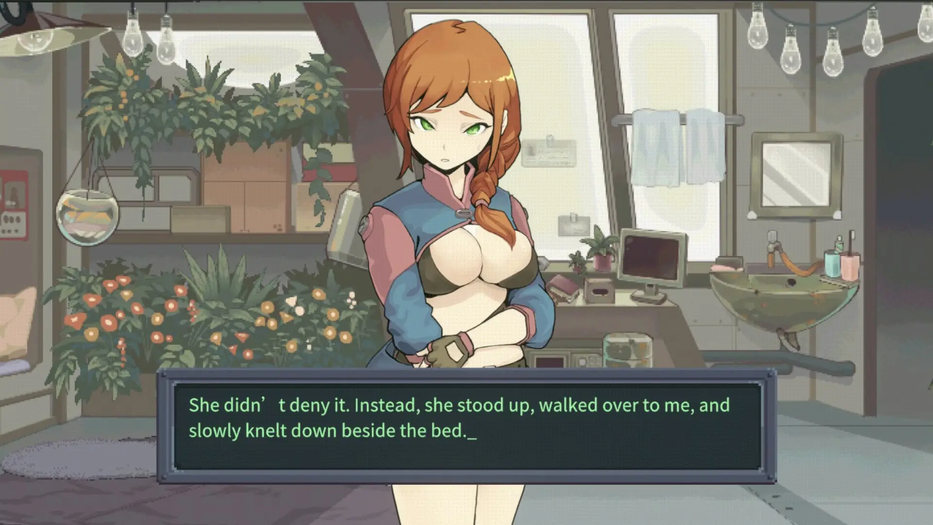 Swarm Bunker: Lust Defense gameplay screenshot 6 (Ren'Py adult game) by 001Studio-NSFW – free download