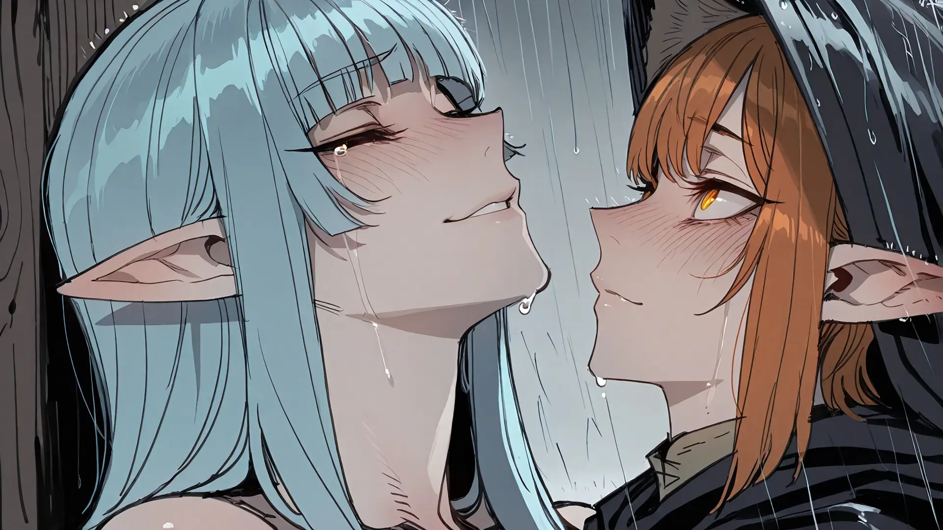 NTR: When Elves Fall gameplay screenshot 7 (Ren'Py adult game) by Good_Sheep – free download
