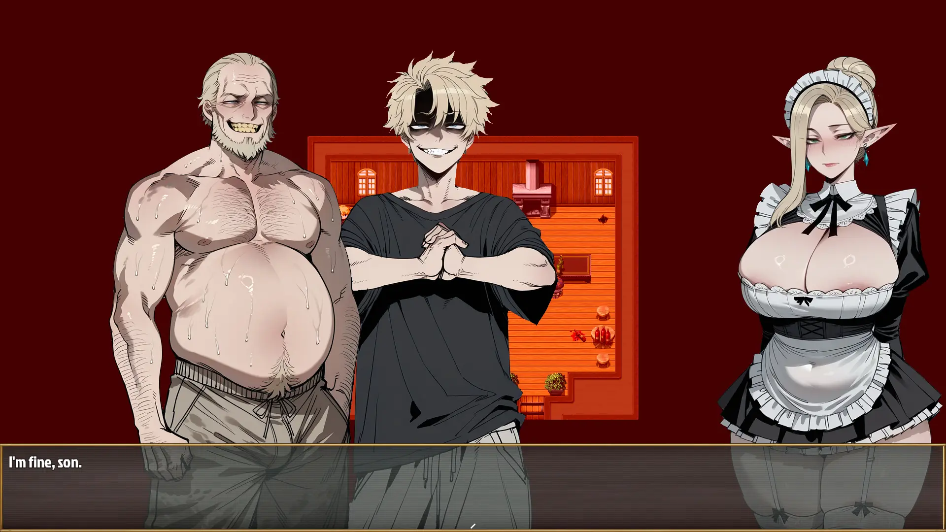 NTR: When Elves Fall gameplay screenshot 2 (Ren'Py adult game) by Good_Sheep – free download