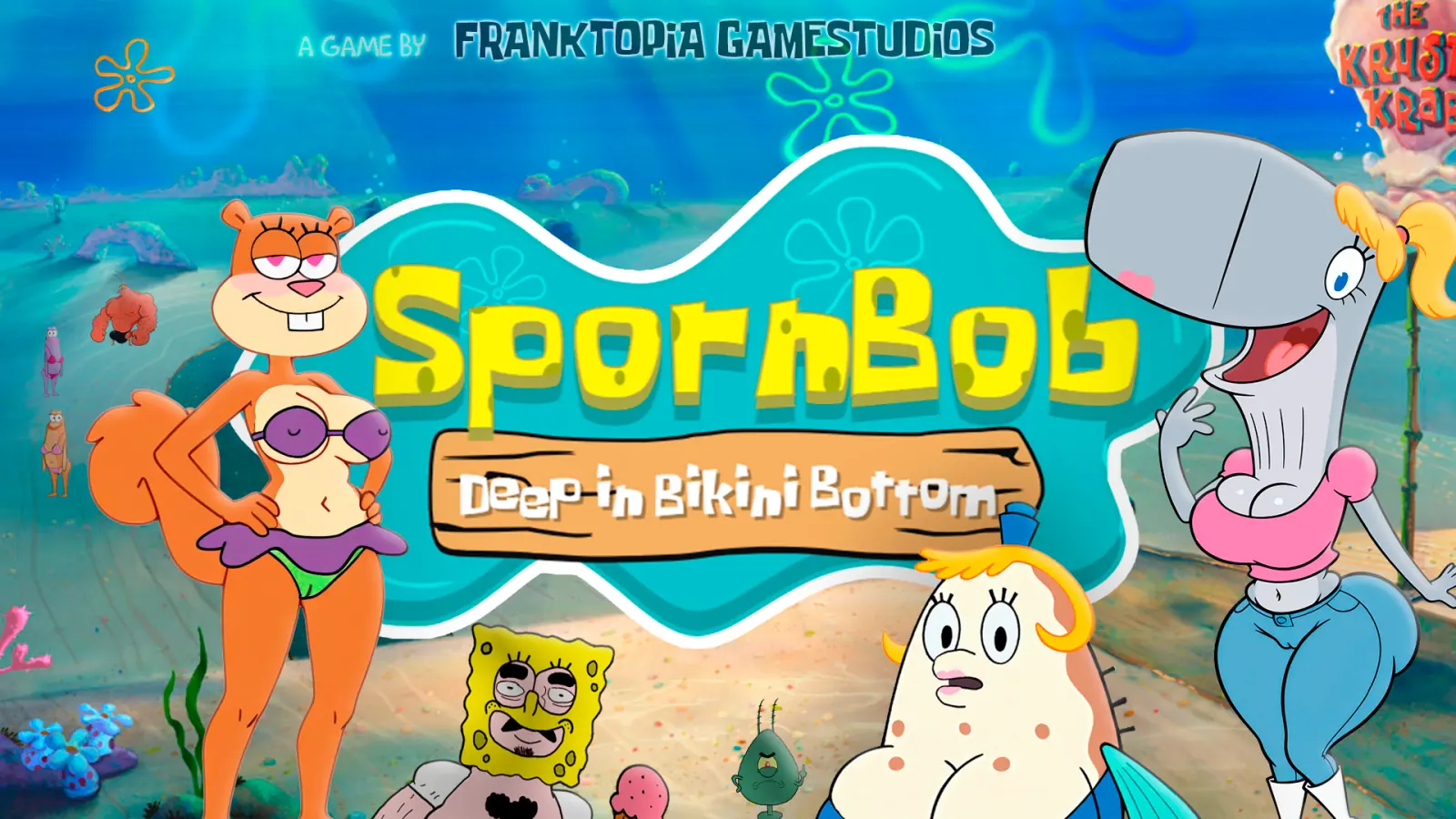 Spornbob: Deep in Bikini Bottom cover 0.0.14 Public – Ren'Py adult game by FRANKTOPIA GAMESTUDIOS free download
