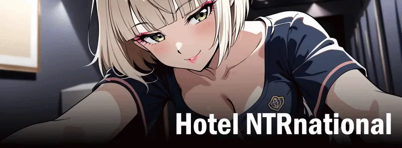Hotel NTRnational cover 1.13.3 – Ren'Py adult game by Nocturn Riven free download