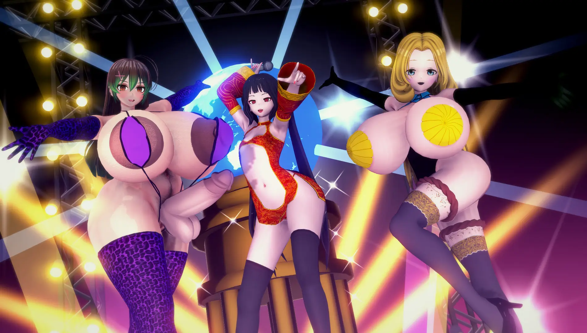 Spaces Amazons RPG MODE gameplay screenshot 12 (Ren'Py adult game) by PcNova – free download
