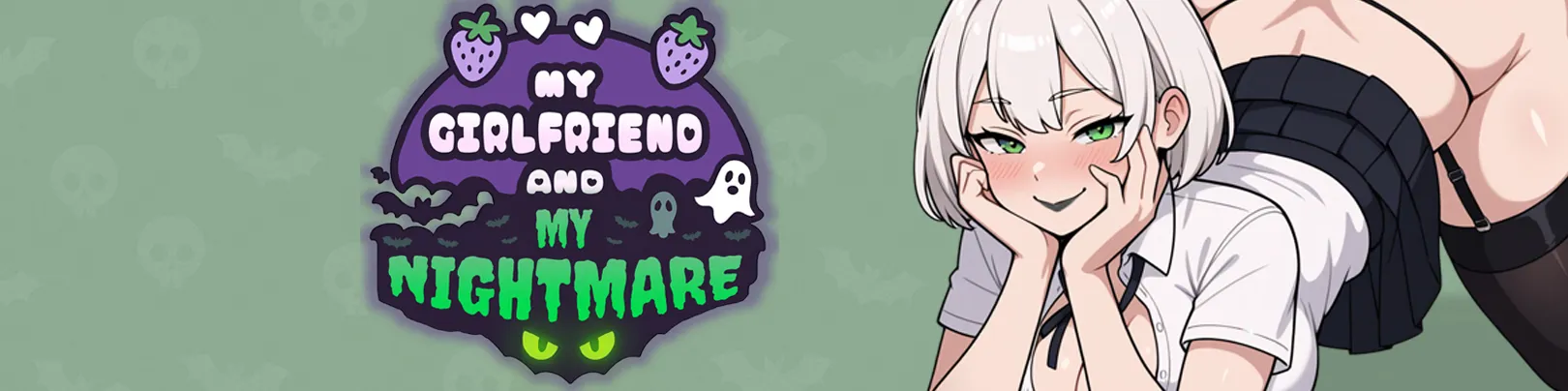 My Girlfriend and My Nightmare cover 0.6.31 – Ren'Py adult game by Jester free download