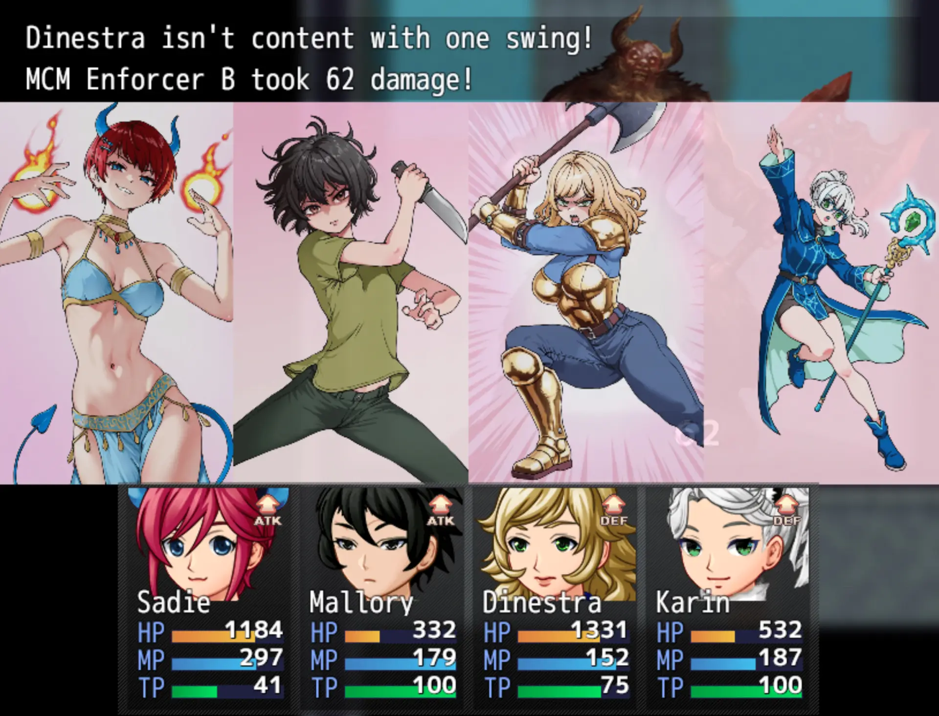 Sadie Gets a Life gameplay screenshot 9 (Ren'Py adult game) by Middle Tier Games – free download