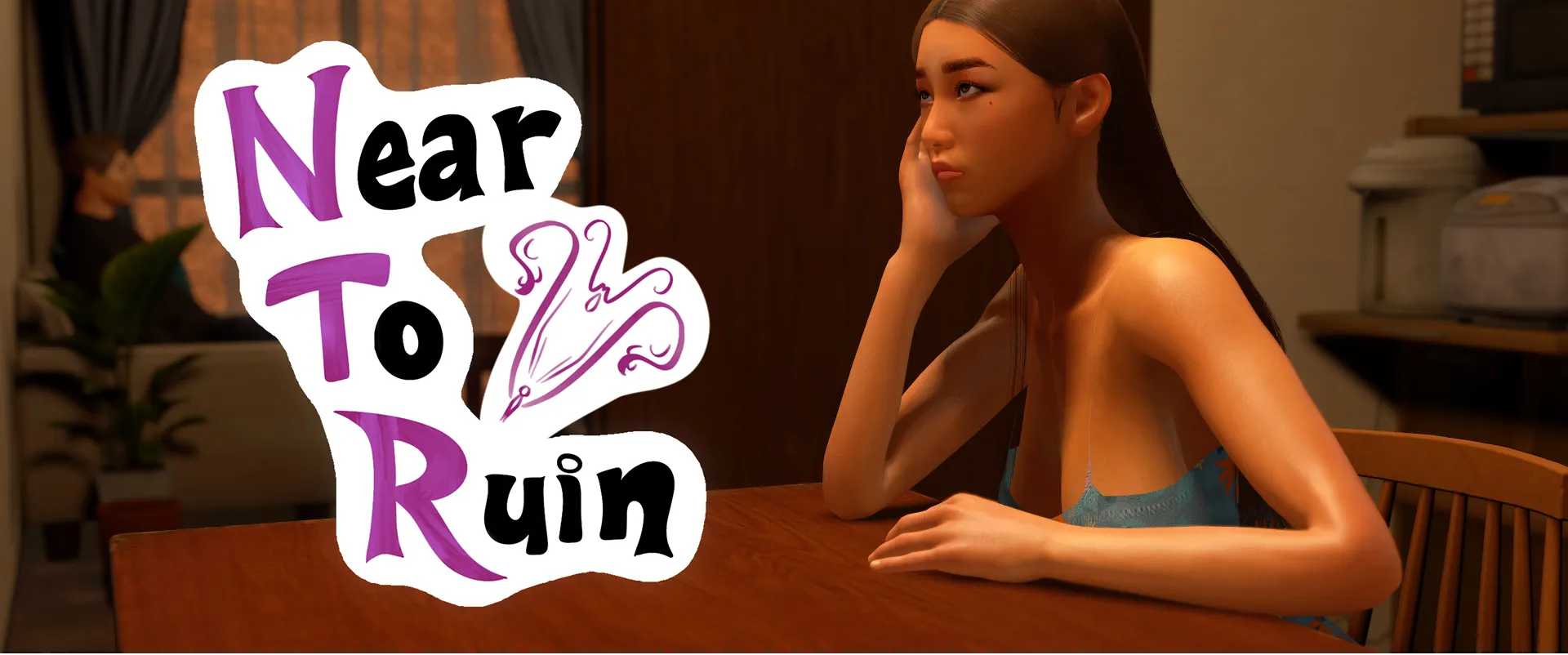 Near To Ruin cover 0.4 – Ren'Py adult game by RiftWidowDev free download