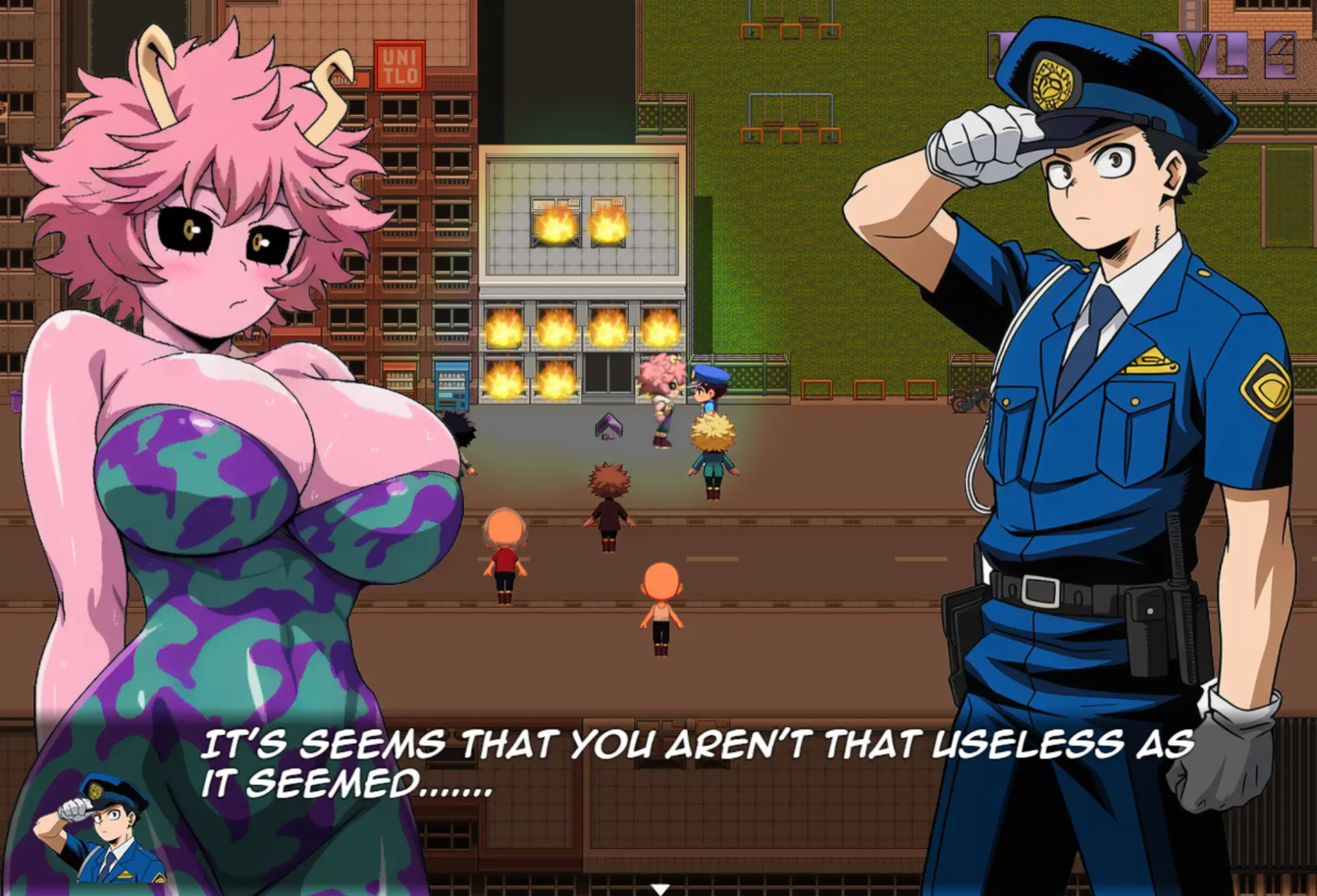 Stripped in Action: Mina Lewd Ops gameplay screenshot 11 (Ren'Py adult game) by TopinGX – free download