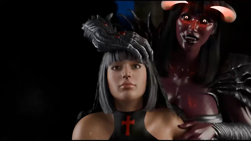 The Nun gameplay screenshot 3 (Others adult game) by FleshForge Studio – free download