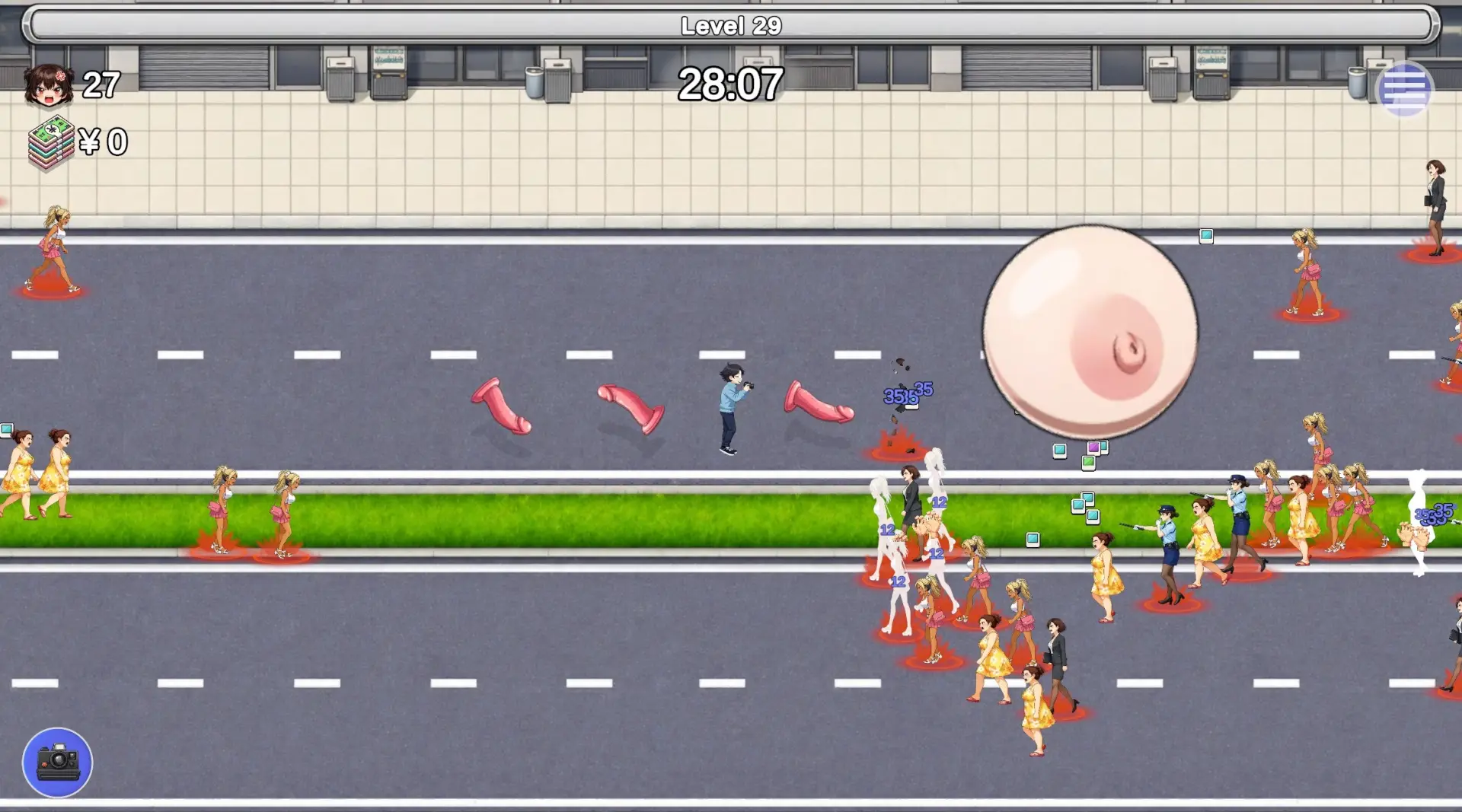 Snapshot Survivor gameplay screenshot 5 (Ren'Py adult game) by Tiny Secret Games – free download