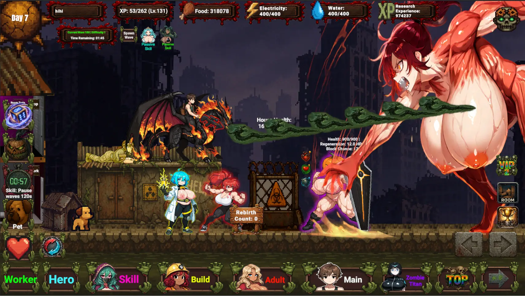Deadwalk Survival gameplay screenshot 17 (Ren'Py adult game) by Serys Studio – free download