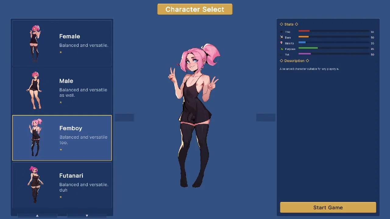 Hexual Adventures gameplay screenshot 2 (Ren'Py adult game) by Zetgry – free download