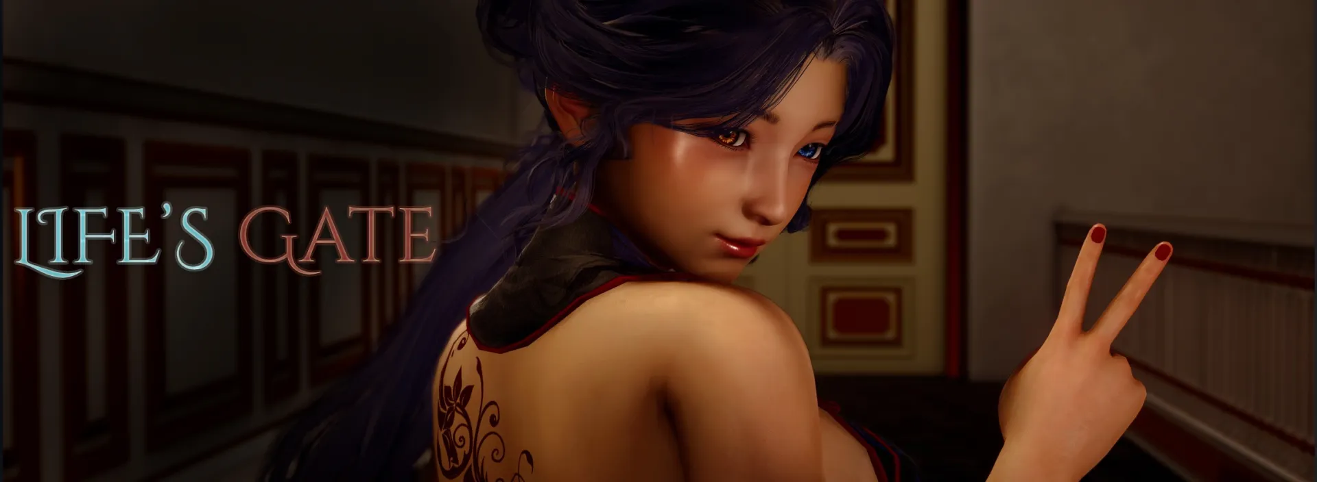 Life’s Gate cover 0.3 – Ren'Py adult game by Andolt free download