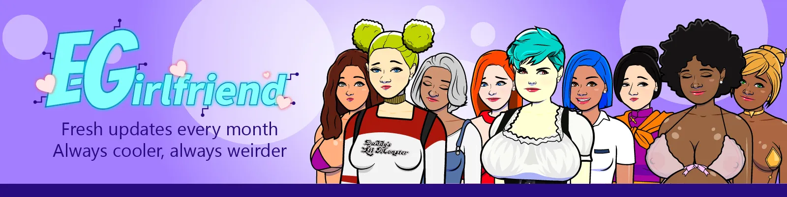 E-Girlfriend cover 0.0189992 – Ren'Py adult game by MrDeadbird free download