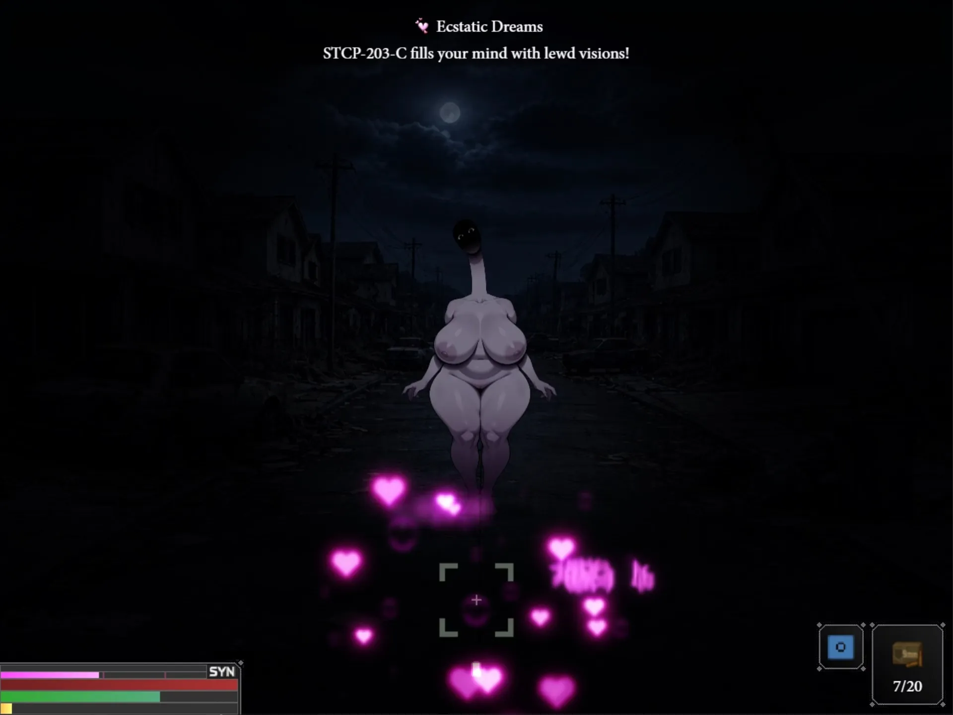 Hell-Strain gameplay screenshot 7 (Ren'Py adult game) by Finchly Games – free download