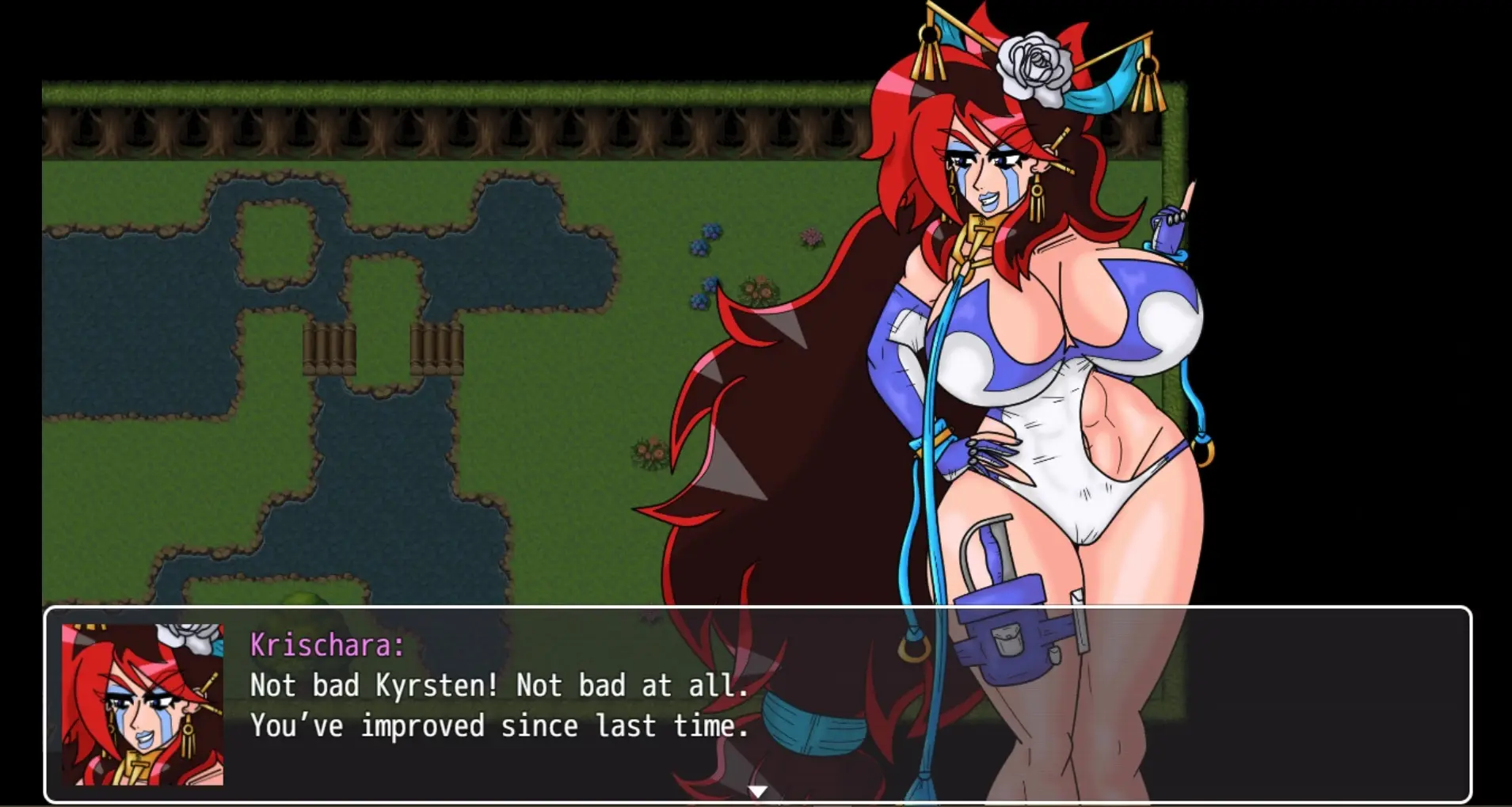 SnakeByte Blue gameplay screenshot 6 (Ren'Py adult game) by BackAlley_GYC – free download