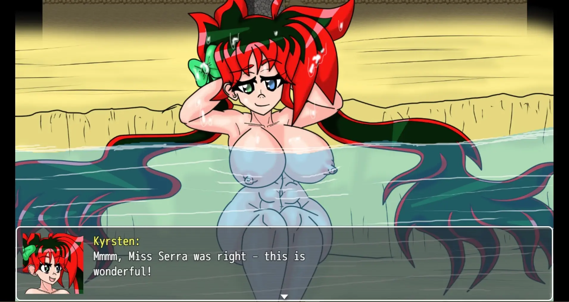 SnakeByte Blue gameplay screenshot 3 (Ren'Py adult game) by BackAlley_GYC – free download
