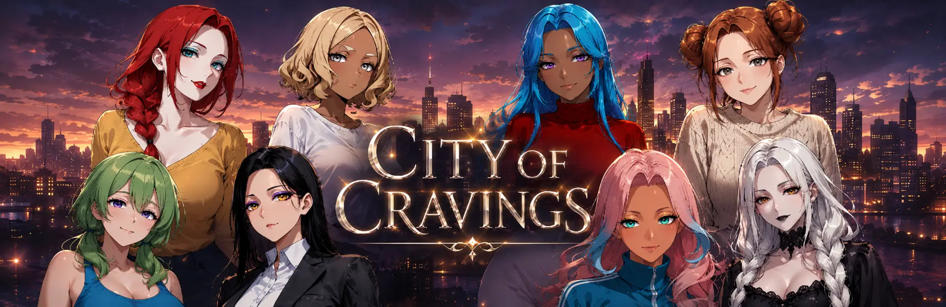 City of Cravings cover 0.3 – HTML adult game by Citocrav free download