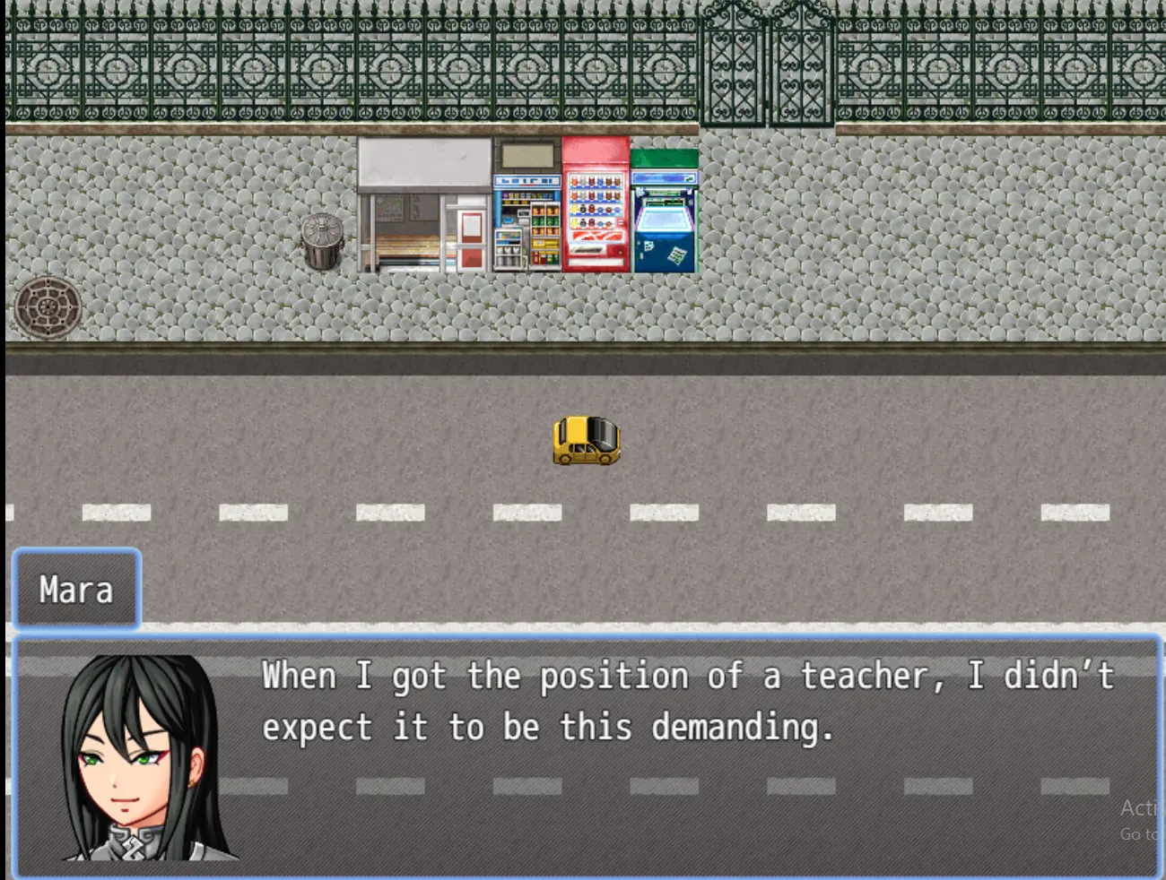 Mara Under Pressure gameplay screenshot 24 (Ren'Py adult game) by OrangeMoon – free download