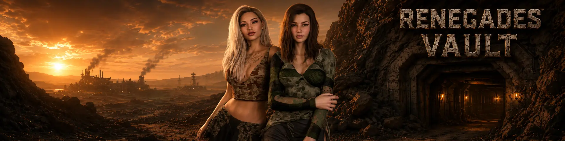 Renegades Vault cover 0.28 – Ren'Py adult game by Drako Productions free download