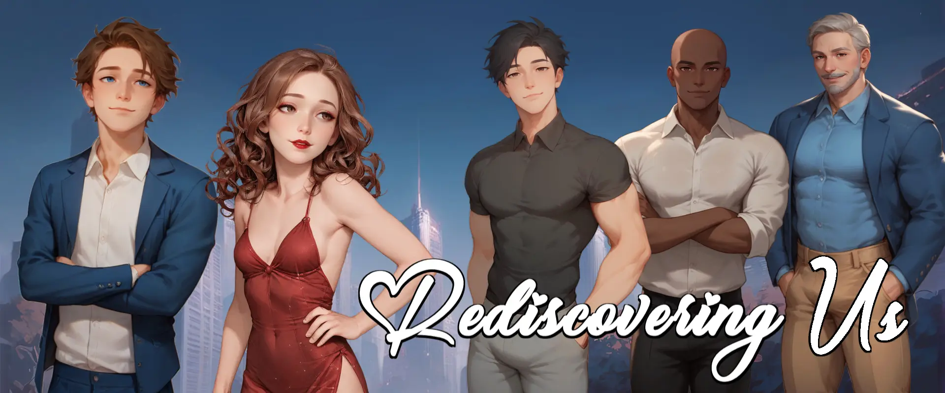Rediscovering Us cover 0.61 – Ren'Py adult game by Garamonde Gaming free download