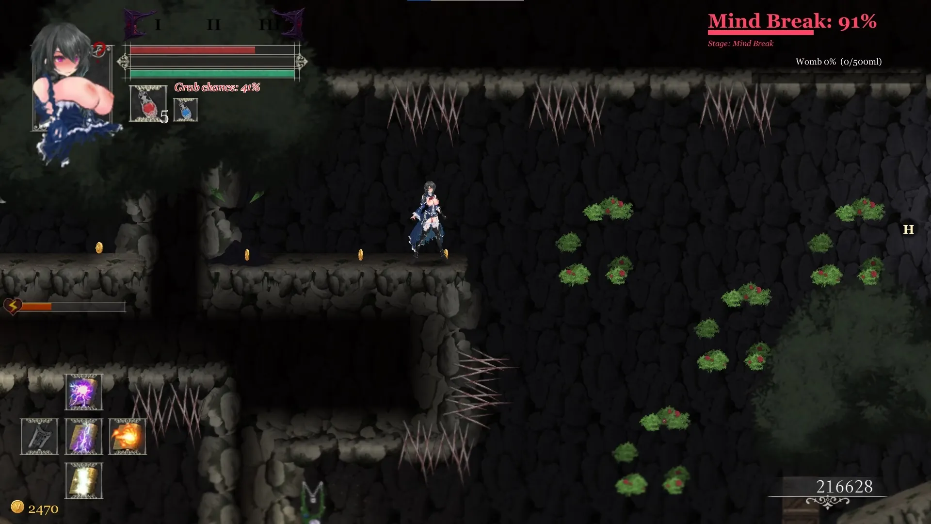 Night of Revenge “HELLGATE: Descent Into Darkness” gameplay screenshot 13 (Ren'Py adult game) by NoXeKeeper – free download