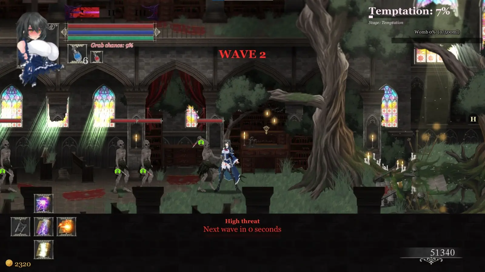 Night of Revenge “HELLGATE: Descent Into Darkness” gameplay screenshot 21 (Ren'Py adult game) by NoXeKeeper – free download