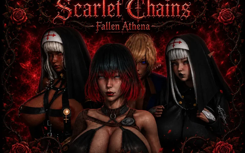 Scarlet Chains: Fallen Athena cover Demo 0.1.8b – Ren'Py adult game by FengyJoi free download