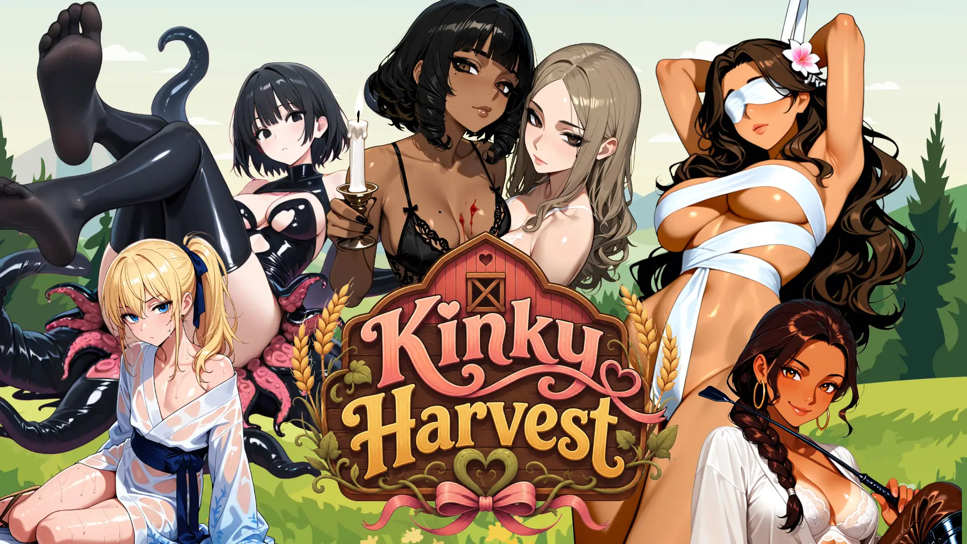 Kinky Harvest cover 0.0.1.6 – Godot adult game by CuteCuddleGames free download