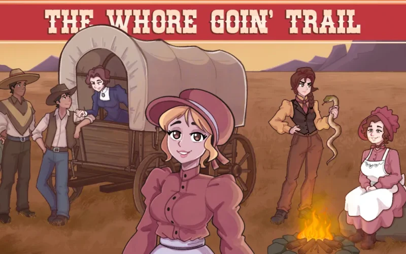 The Whore Goin’ Trail cover 0.3.2 – HTML adult game by Ben Rosewood free download