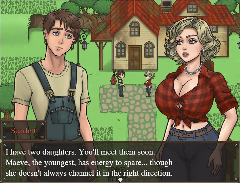 Once Upon a Farm gameplay screenshot 4 (Ren'Py adult game) by Wild Kraken Studio – free download