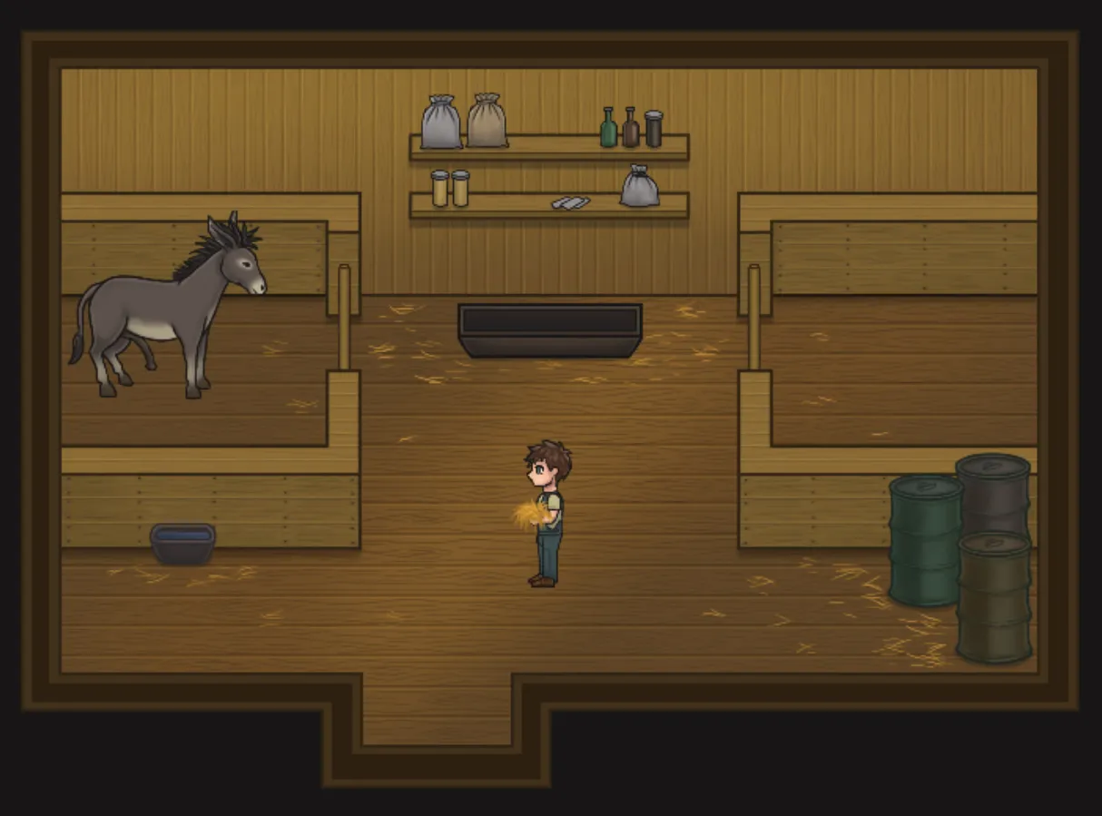 Once Upon a Farm gameplay screenshot 1 (Ren'Py adult game) by Wild Kraken Studio – free download