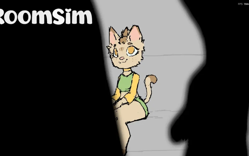 RoomSim cover 20251214 – Ren'Py adult game by AngryFur free download