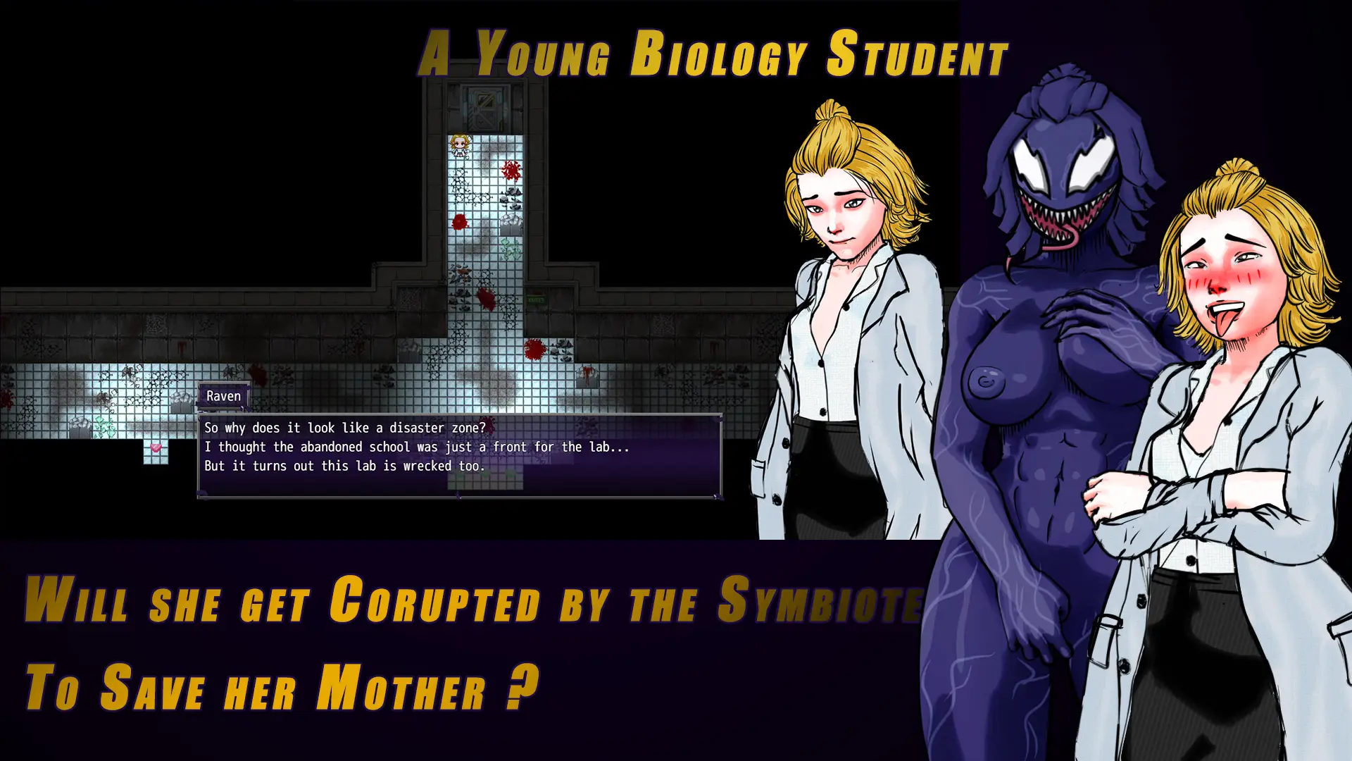 SYMBIOTE PROJECT gameplay screenshot 1 (Ren'Py adult game) by KlerGames – free download