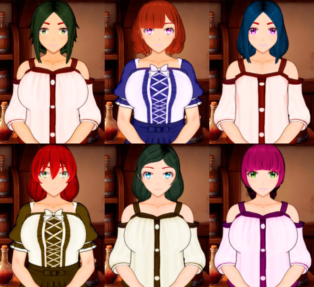 Cursed Legacy gameplay screenshot 1 (Ren'Py adult game) by Fungler – free download