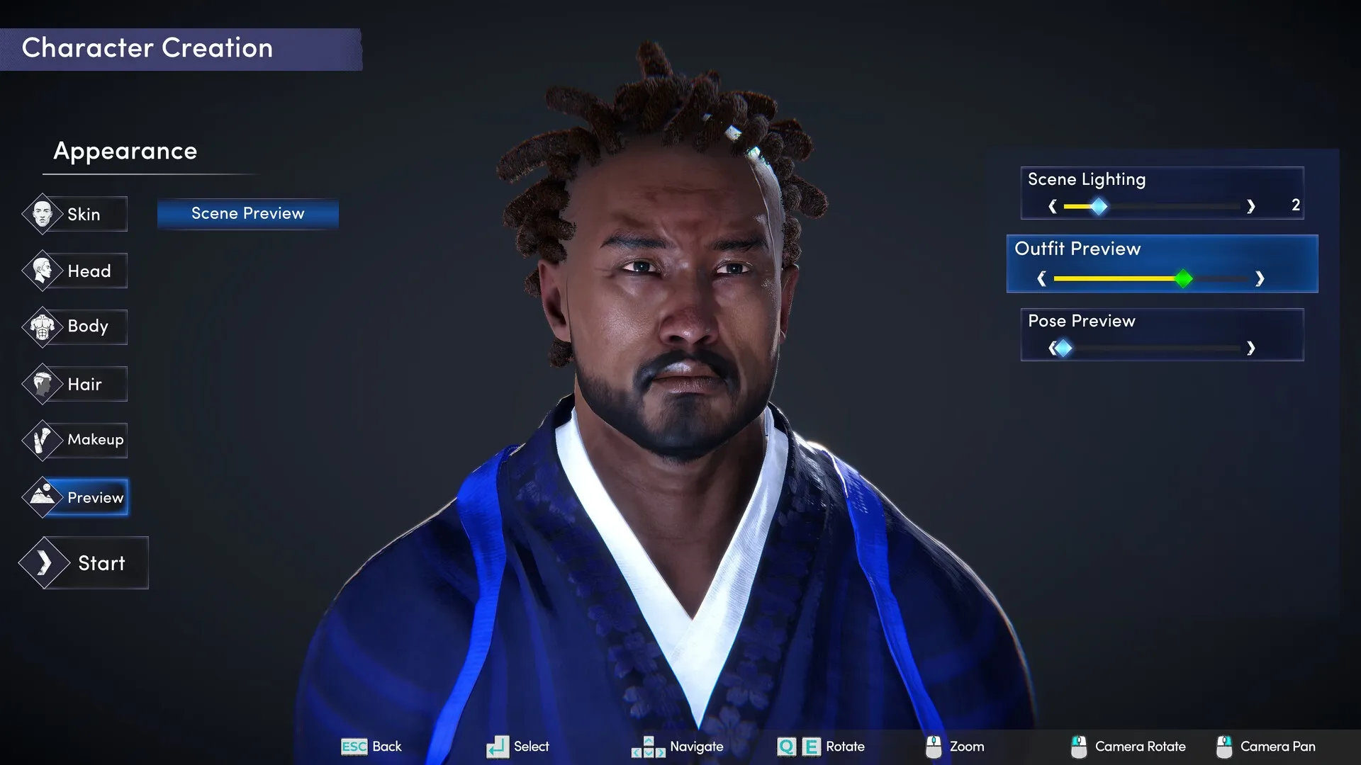 Red Masked Ronin: Desires and Shadows gameplay screenshot 5 (Ren'Py adult game) by Light Hunt Games – free download