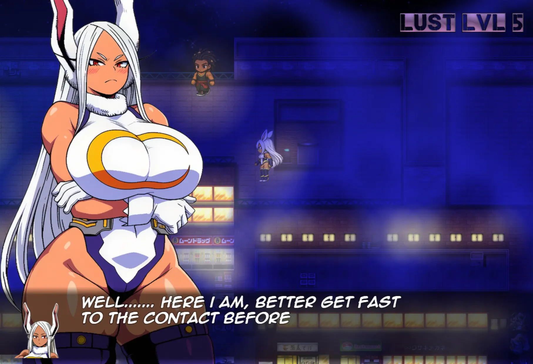 Stripped in Action: Mina Lewd Ops gameplay screenshot 2 (Ren'Py adult game) by TopinGX – free download