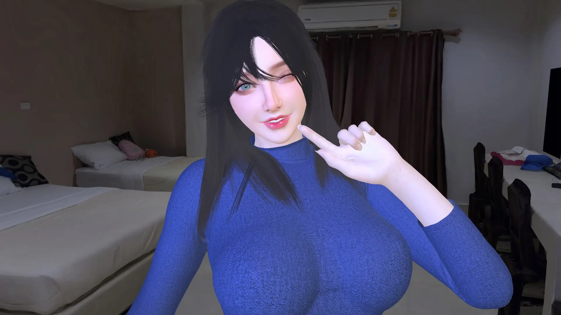 H-Soul Caller gameplay screenshot 1 (Ren'Py adult game) by Monoliva – free download