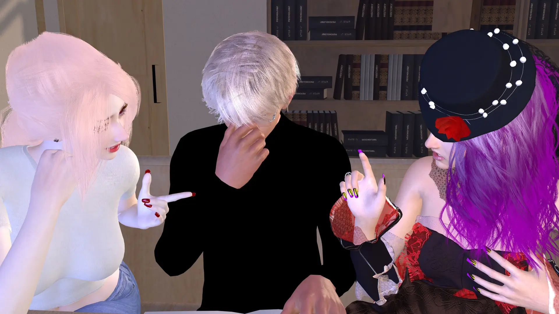 H-Soul Caller gameplay screenshot 19 (Ren'Py adult game) by Monoliva – free download
