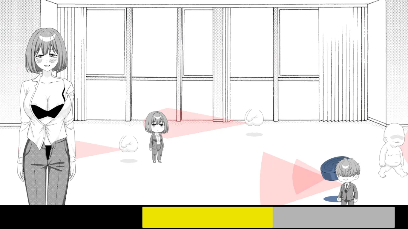 Boozehound Challenge gameplay screenshot 1 (Ren'Py adult game) by Shirokuro Cream – free download