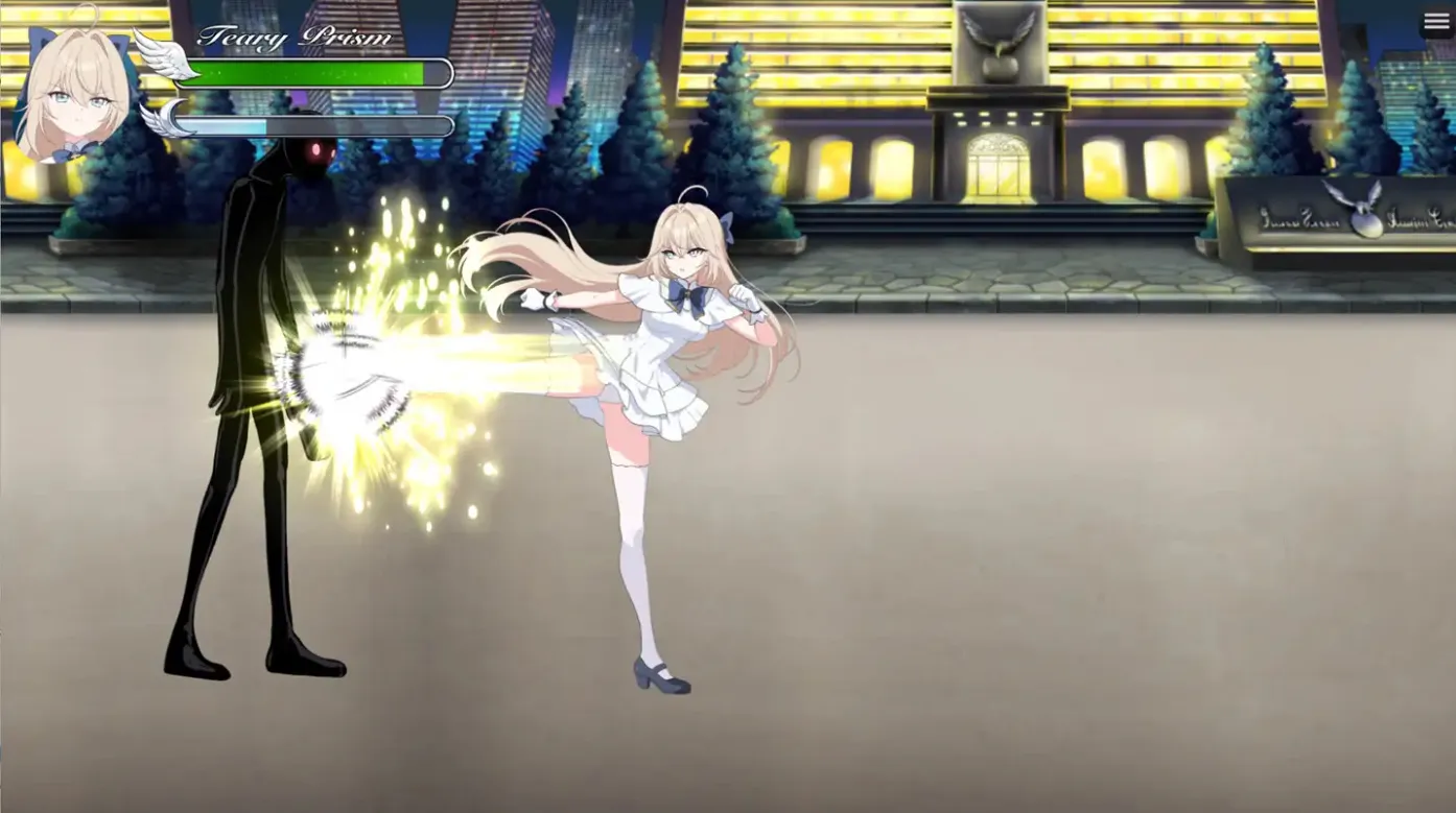 Princess of Light: Teary Prism gameplay screenshot 3 (Ren'Py adult game) by MIP – free download