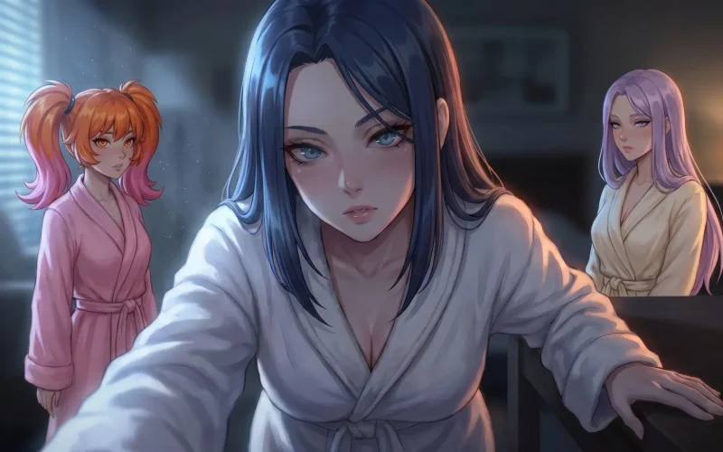 K-pop Fucking Hunters cover 0.2 U1 – Ren'Py adult game by Immoral Studios free download