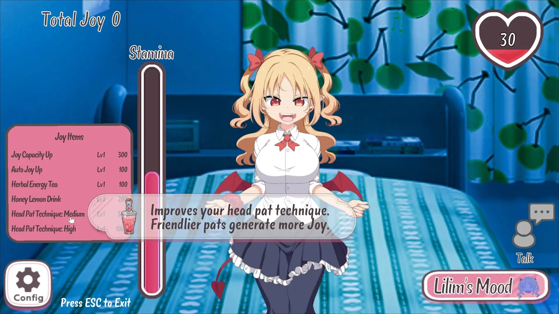 Lilim Clicker gameplay screenshot 3 (Ren'Py adult game) by torino sunakimo/Torinonakotsu – free download